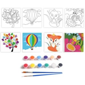 Aosemili Juego de pintura acrílica para niños 4 paneles_1