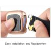 Correa de reloj elástica ajustable compatible con Fitbit_5