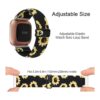 Correa de reloj elástica ajustable compatible con Fitbit_2