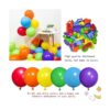 KAWKALSH Kit de arco de globos de arco iris 111 piezas de_5