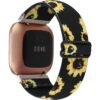 Correa de reloj elástica ajustable compatible con Fitbit_1
