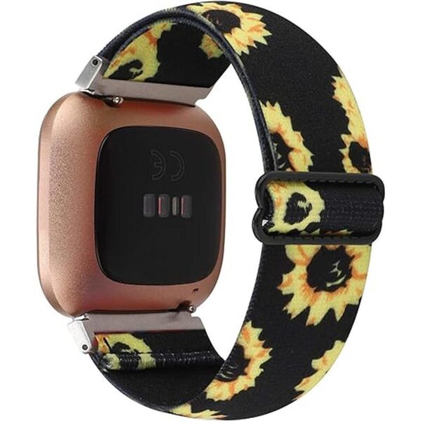 Correa de reloj elástica ajustable compatible con Fitbit_1