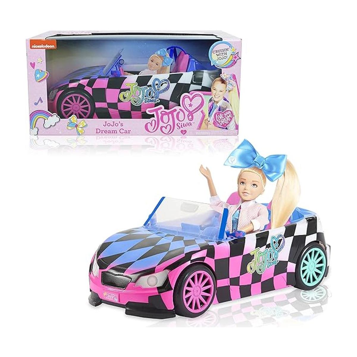 JoJo Siwa California Cruiser coche de muñeca teñido