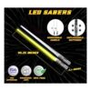 Light Up Star Wars Palillos de sable con luz LED