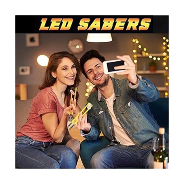 Light Up Star Wars Palillos de sable con luz LED