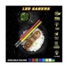 Light Up Star Wars Palillos de sable con luz LED
