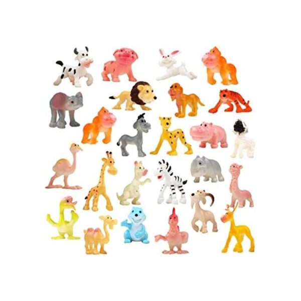 Juguetes a granel de animales 24 piezas de mini figuras_1