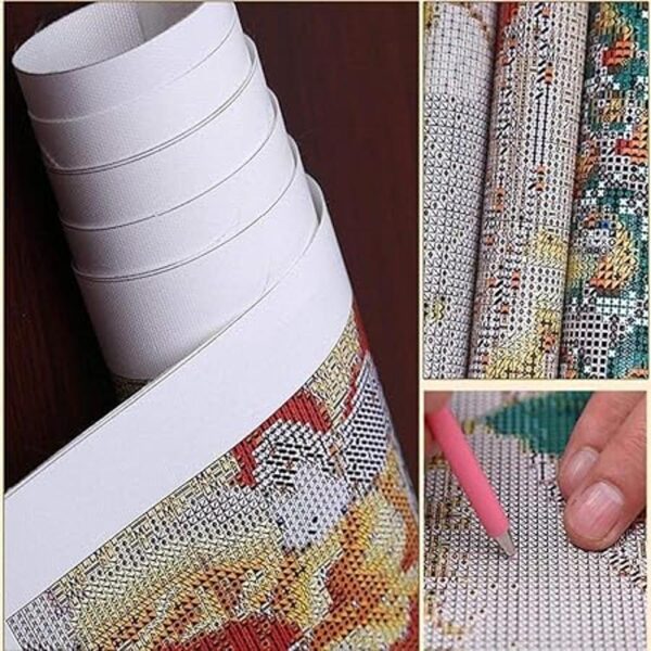 Kit de pintura de diamante 5D con diseño de ala de ángel