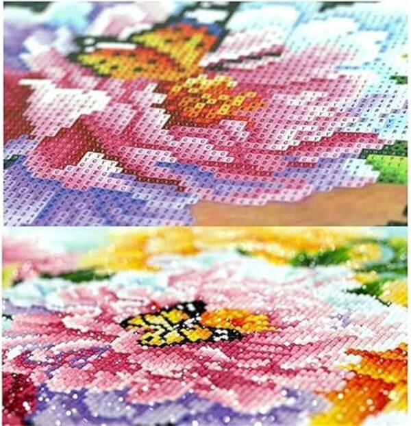 Kit de pintura de diamante 5D con diseño de ala de ángel