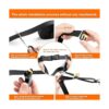 Correa de hebillas de 1 pulgada correas de nailon de 6