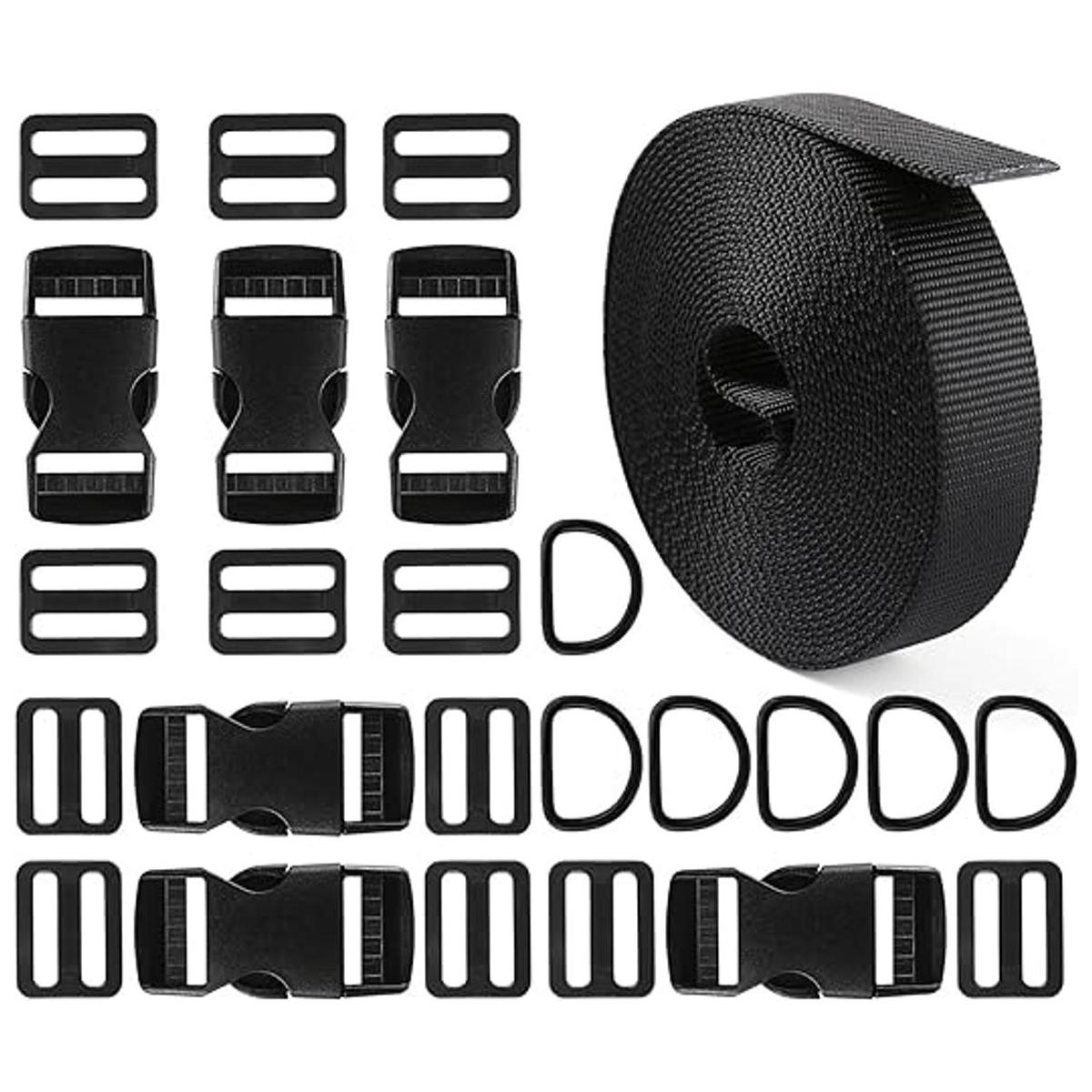 Correa de hebillas de 1 pulgada correas de nailon de 6