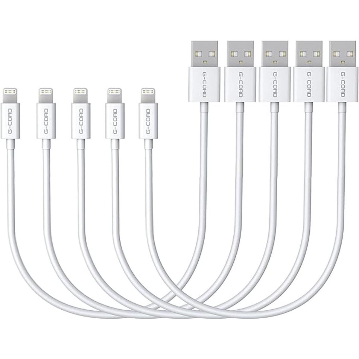 GCord Cable de carga y sincronización corto Lightning a