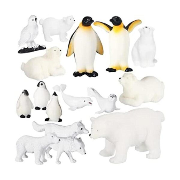 Juego de 16 figuras de animales polares animales_1
