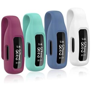 Huadea Paquete de 4 fundas de clip compatibles con Fitbit_1