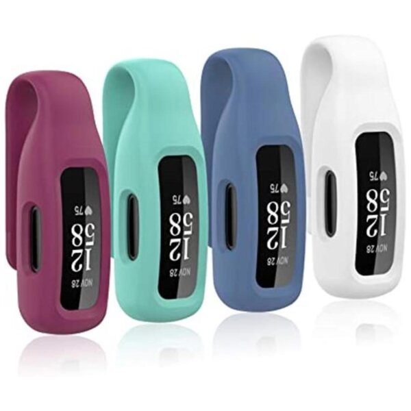 Huadea Paquete de 4 fundas de clip compatibles con Fitbit_1