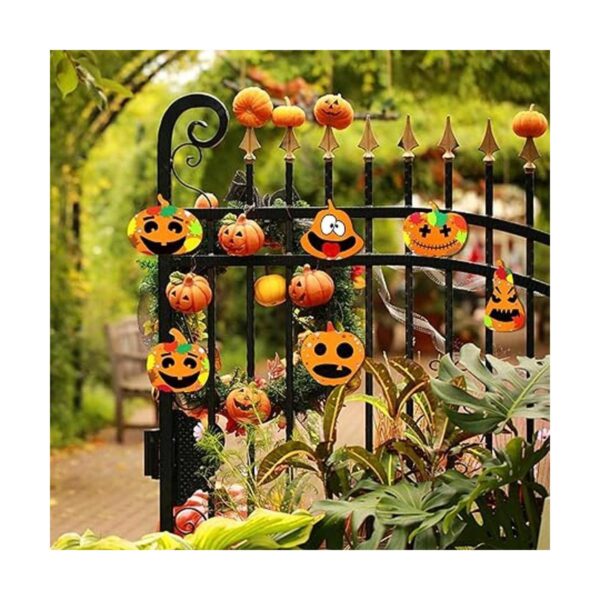 36 piezas de madera sin terminar calabaza formas de 6.0 in_6