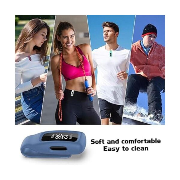 Huadea Paquete de 4 fundas de clip compatibles con Fitbit_4