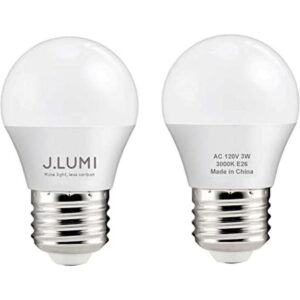 J.LUMI BPC4503 Bombillas LED de 3 W equivalente a 25 W_1