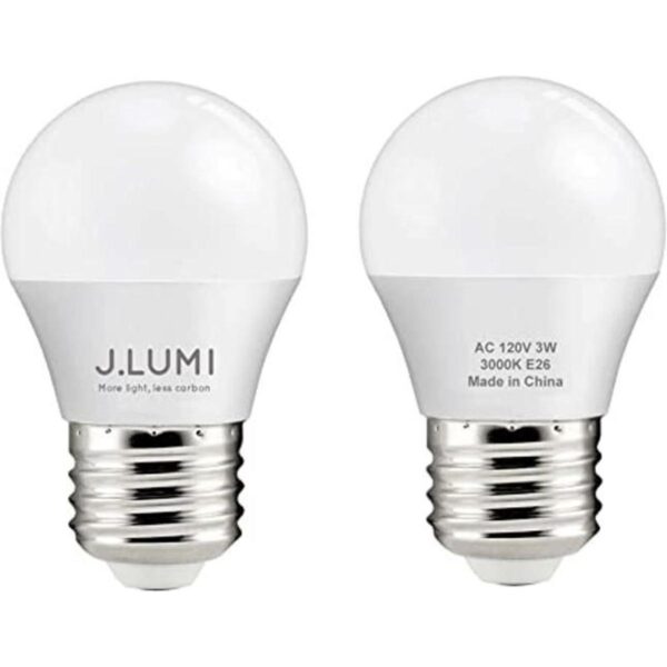J.LUMI BPC4503 Bombillas LED de 3 W equivalente a 25 W_1