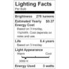 J.LUMI BPC4503 Bombillas LED de 3 W equivalente a 25 W_5