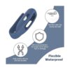 Huadea Paquete de 4 fundas de clip compatibles con Fitbit_2