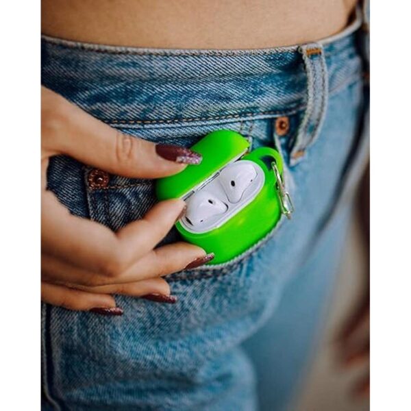 Felony Case Funda de silicona suave para AirPods 2 y 1_6