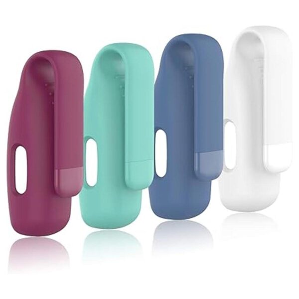 Huadea Paquete de 4 fundas de clip compatibles con Fitbit_3