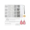 Cludoo Kit de fabricación de aretes 2393 ganchos