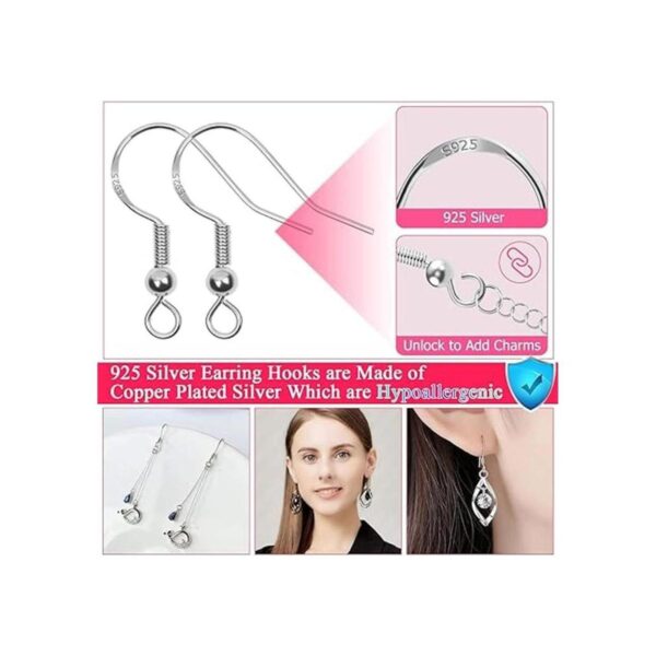 Cludoo Kit de fabricación de aretes 2393 ganchos
