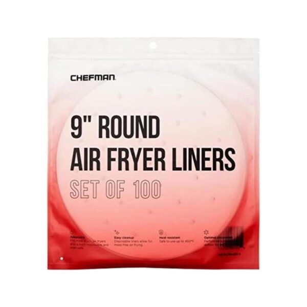 Chefman Forros desechables para freidora de aire papel