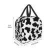 Fiambrera de vaca fresca con aislamiento térmico bolsa de