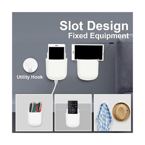 Juego de soporte de pared para control remoto organizador_3