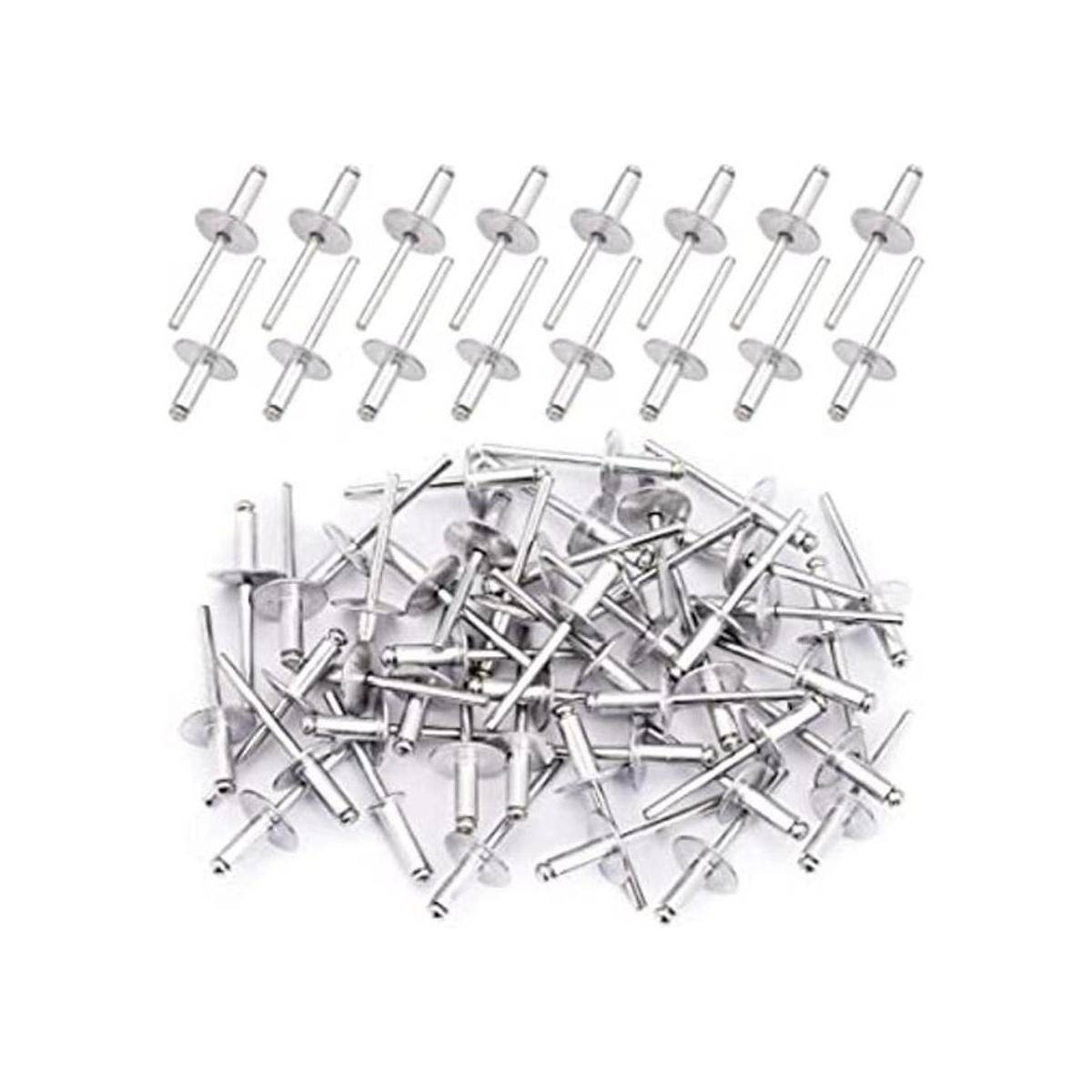 PAGOW 60 remaches ciegos de aluminio con reborde de 316 x