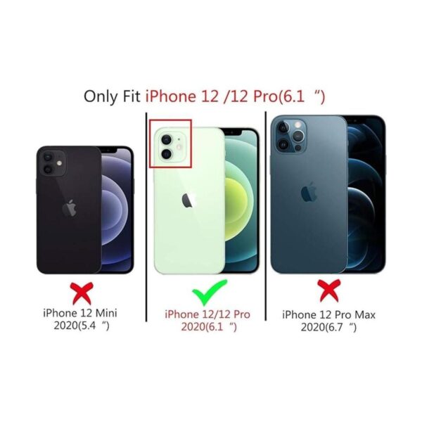Ownest compatible con iPhone 12 12 Pro Case 6.1_2