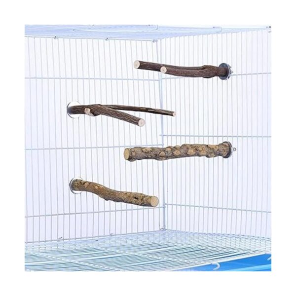 Mogoko 4 piezas de percas para pájaros soporte para