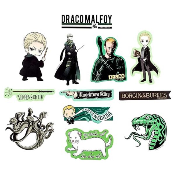 Draco Juego de 50 calcomanías únicas con licencia_4