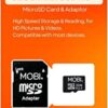 MOBI Tarjeta de memoria MicroSDHDC de 32 GB y adaptador_1
