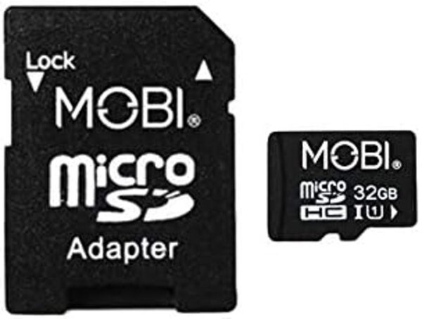 MOBI Tarjeta de memoria MicroSDHDC de 32 GB y adaptador_3