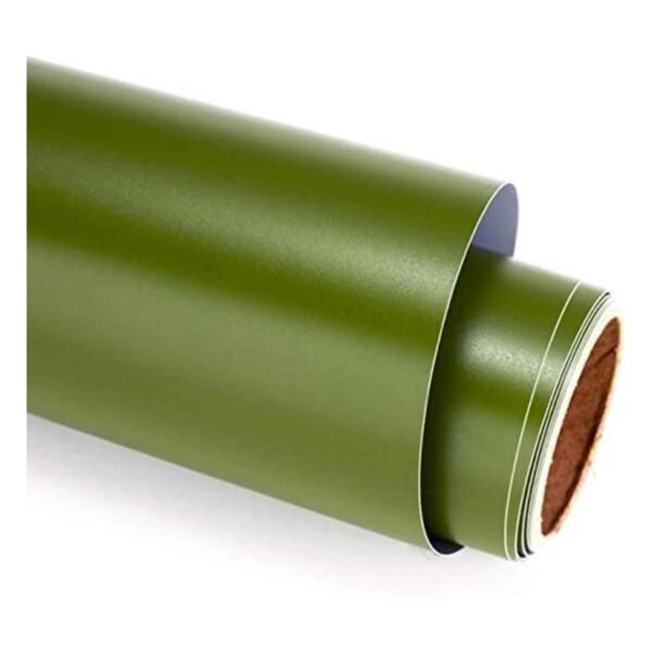 GIRAFVINYL Vinilo permanente verde oliva de 12 pulgadas x_1