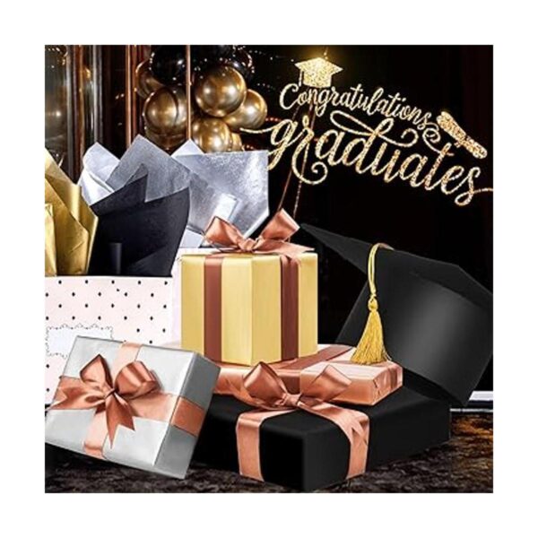 MIAHART 90 hojas de papel metálico de regalo de papel de