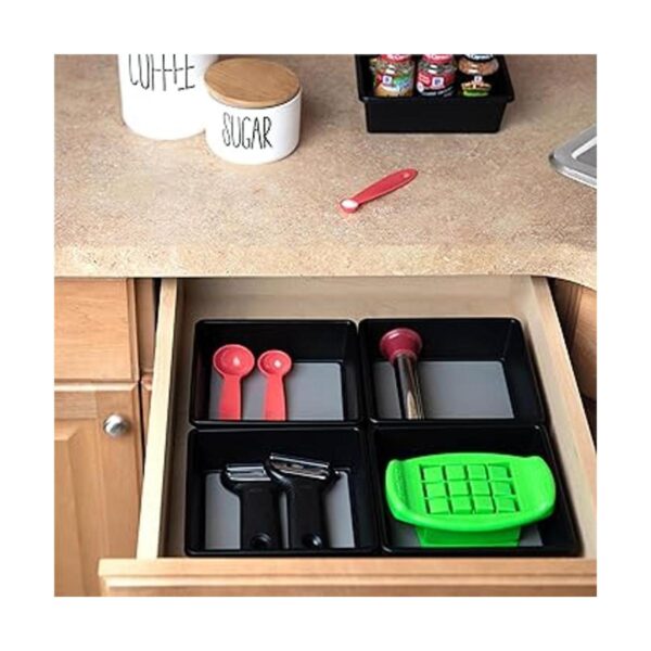 Livorini Organizador de cajones para oficina cocina