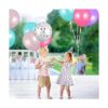 Globos de látex con diseño de pata de perro 100 unidades