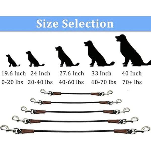 MayPaw Cinturón de seguridad para perros pequeños_5