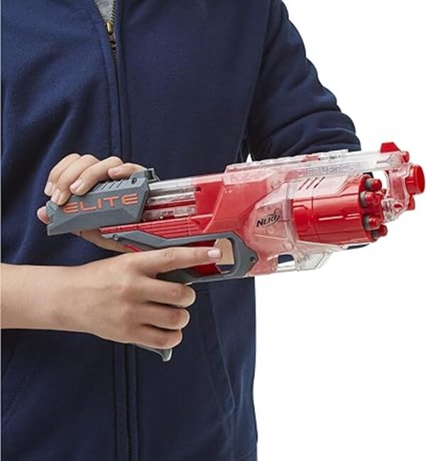 NERF Elite Disrupter Blaster Tambor giratorio de 6_4