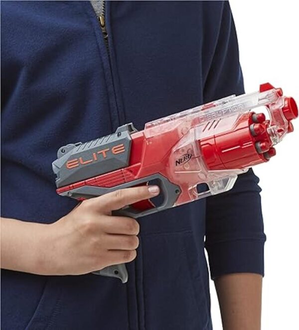 NERF Elite Disrupter Blaster Tambor giratorio de 6_2