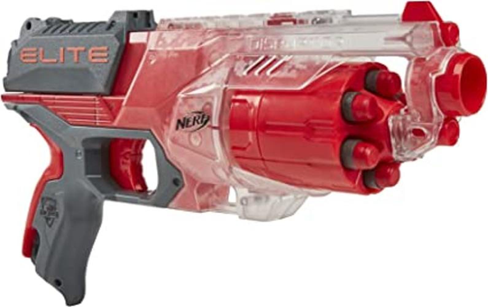 NERF Elite Disrupter Blaster Tambor giratorio de 6