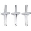 BESPORTBLE Conectores cruzados 10pcs Acero Inoxidable