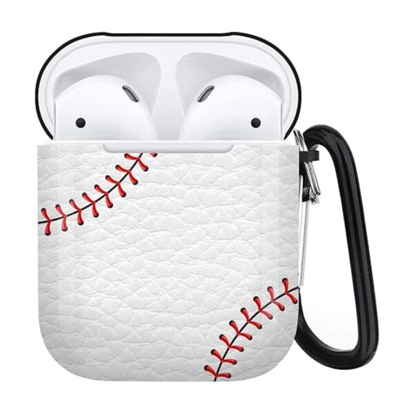 Funda para Airpods con estampado de béisbol compatible_1