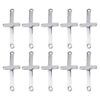 BESPORTBLE Conectores cruzados 10pcs Acero Inoxidable