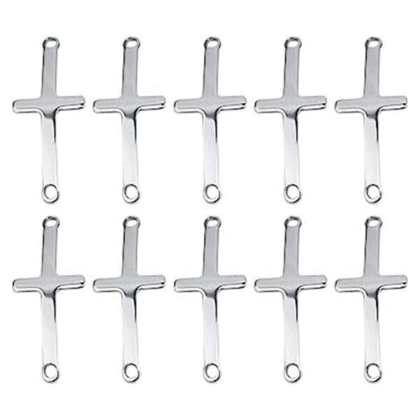 BESPORTBLE Conectores cruzados 10pcs Acero Inoxidable